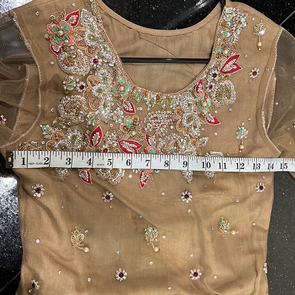 3 pcs Pakistani/Indian wedding wear - Picture 15 of 15